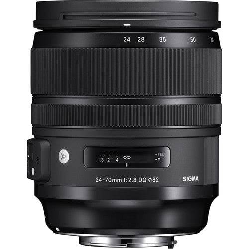 Buy Sigma 24-70mm f/2.8 DG OS HSM Art Lens for Nikon F front