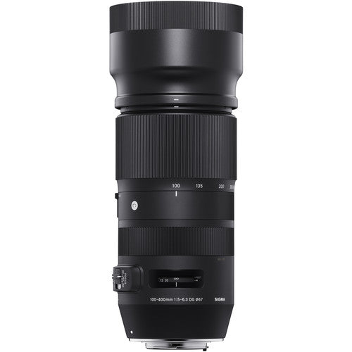 Buy Sigma 100-400mm F5-6.3 Contemporary DG OS HSM Lens Nikon mount front