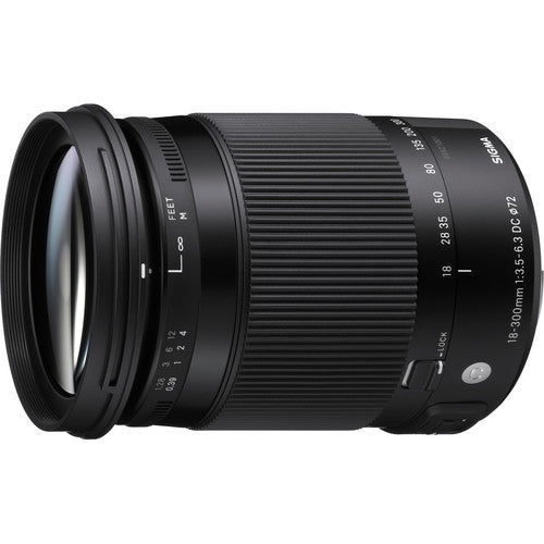 Sigma 18-300mm f/3.5-6.3 Contemporary DC Macro OS HSM Lens for Nikon