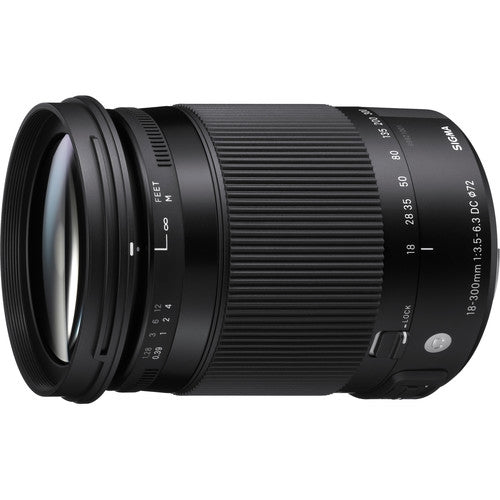 Sigma 18-300mm f/3.5-6.3 Contemporary DC Macro OS HSM Lens for Canon