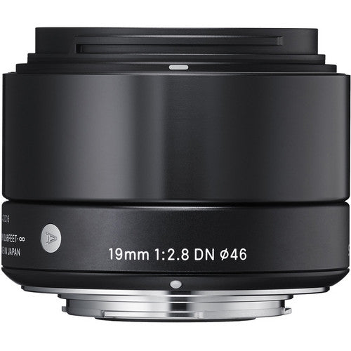 Sigma 19mm f/2.8 EX DN ART Lens (Black) for Panasonic Micro 4-3 Mount