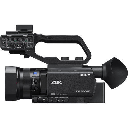 Buy Sony HXR-NX80 4K NXCAM with HDR & Fast Hybrid AF side