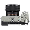 Sony a7C II Mirrorless Camera with 28-60mm Lens - Silver