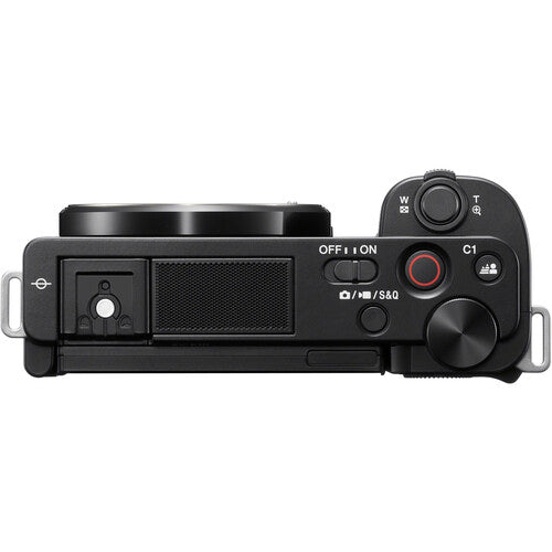 Buy Sony ZV-E10 Mirrorless Camera Black top