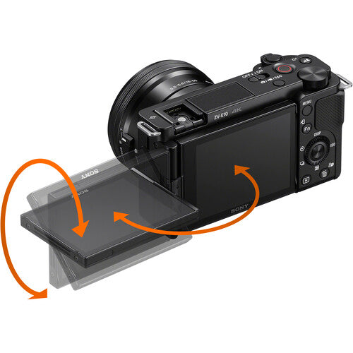 Buy Sony ZV-E10 Mirrorless Camera Black back
