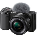 Buy Sony ZV-E10 Mirrorless Camera with 16-50mm Lens front