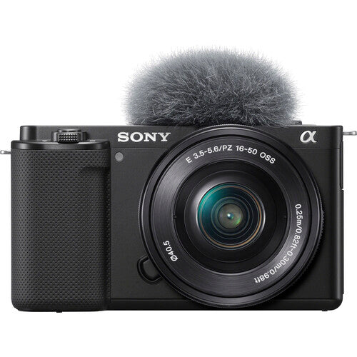 Buy Sony ZV-E10 Mirrorless Camera with 16-50mm Lens front