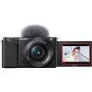 Buy Sony ZV-E10 Mirrorless Camera with 16-50mm Lens front