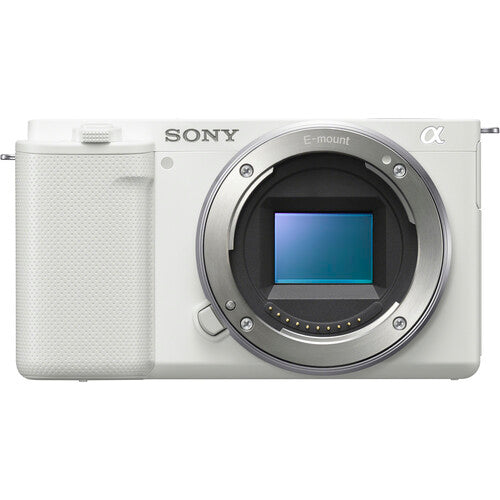 Sony Alpha ZV-E10 Mirrorless Camera (Body Only) - White