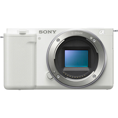 Buy Sony ZV-E10 Mirrorless Camera White front