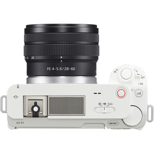 Sony ZV-E1 Mirrorless Camera with 28-60mm Lens - White
