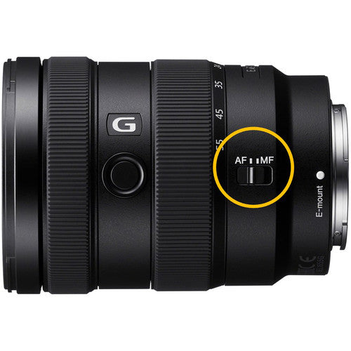 Buy Sony Alpha E 16-55mm F2.8 G Standard Zoom APS-C Lens side