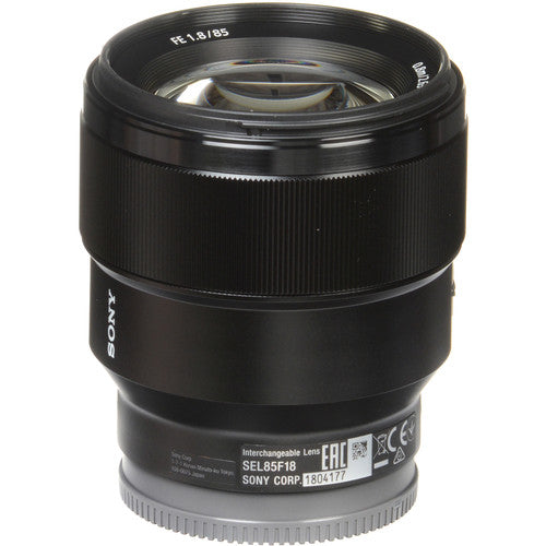 Sony FE 85mm F-1.8 Lens