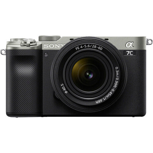 Buy Sony Alpha a7C Mirrorless Digital Camera with 28-60mm Lens Silver front