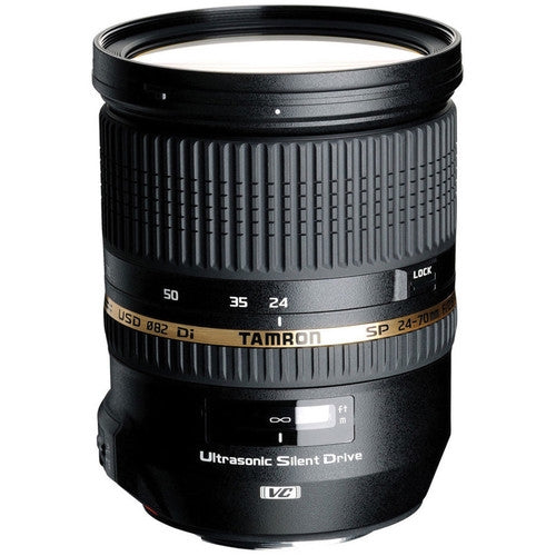Tamron SP 24-70mm f/2.8 Di VC USD Lens with hood for Nikon with BIM