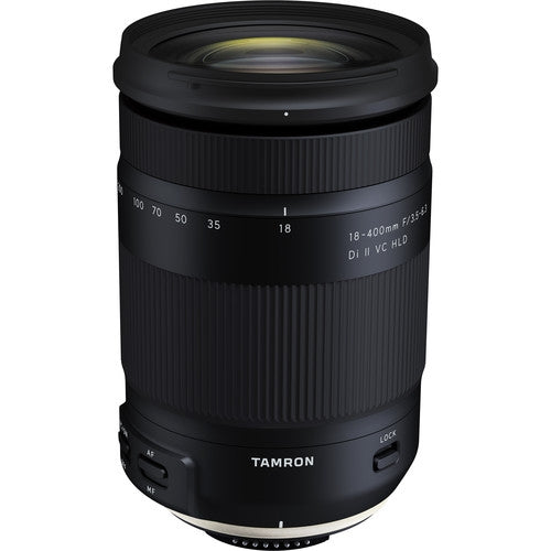Buy Tamron 18-400mm f/3.5-6.3 Di II VC HLD Lens for Nikon F front