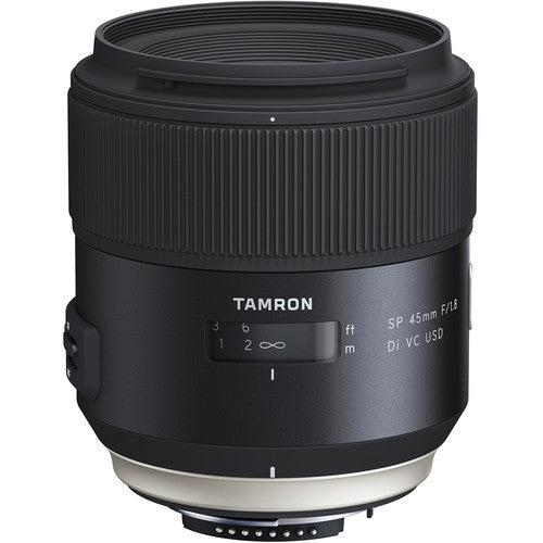 Tamron SP 45mm f/1.8 Di VC USD Lens w-hood for Nikon