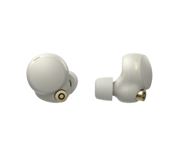 Sony WF-1000XM4 True Wireless Noise-Canceling In-Ear Earphones (Silver)