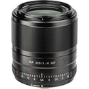 Buy Viltrox AF 33mm f/1.4 XF Lens for FUJIFILM X (V2Black)
