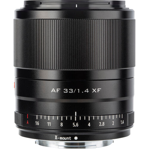 Viltrox AF 33mm f/1.4 XF Lens for FUJIFILM X V2 - Black