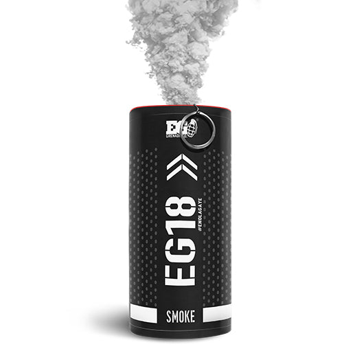 Enola Gaye EG18 High Output Wire Pull Smoke Grenade-White