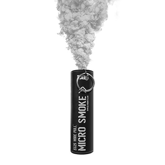 Enola Gaye EG25 Wire Pull Micro Smoke Grenade -White