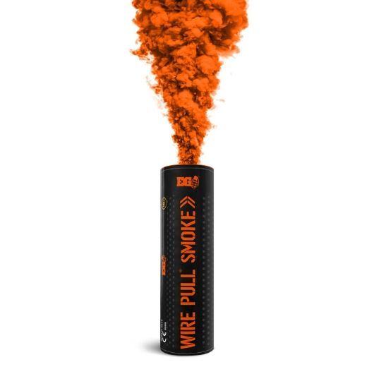 Enola Gaye WP40 Wire Pull Smoke Grenade-Orange