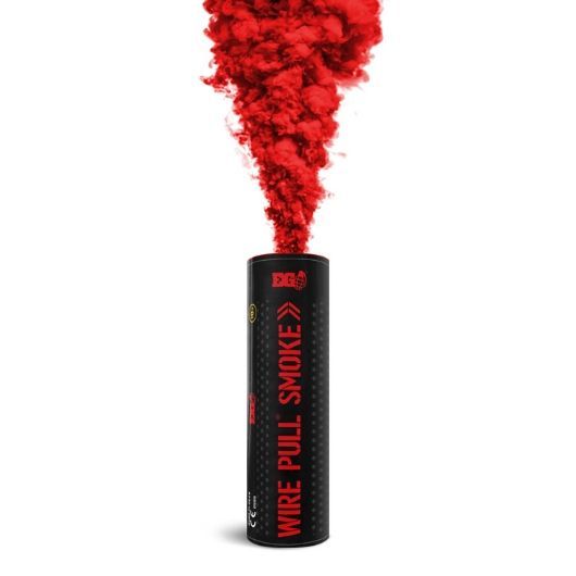 Enola Gaye WP40 Wire Pull Smoke Grenade-Red