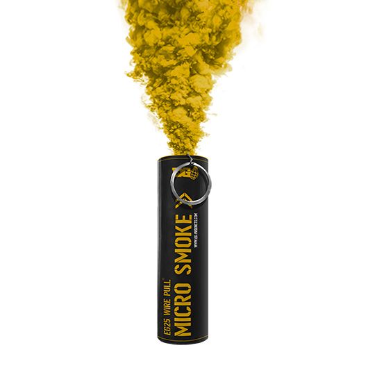 Enola Gaye EG25 Wire Pull Micro Smoke Grenade -Yellow